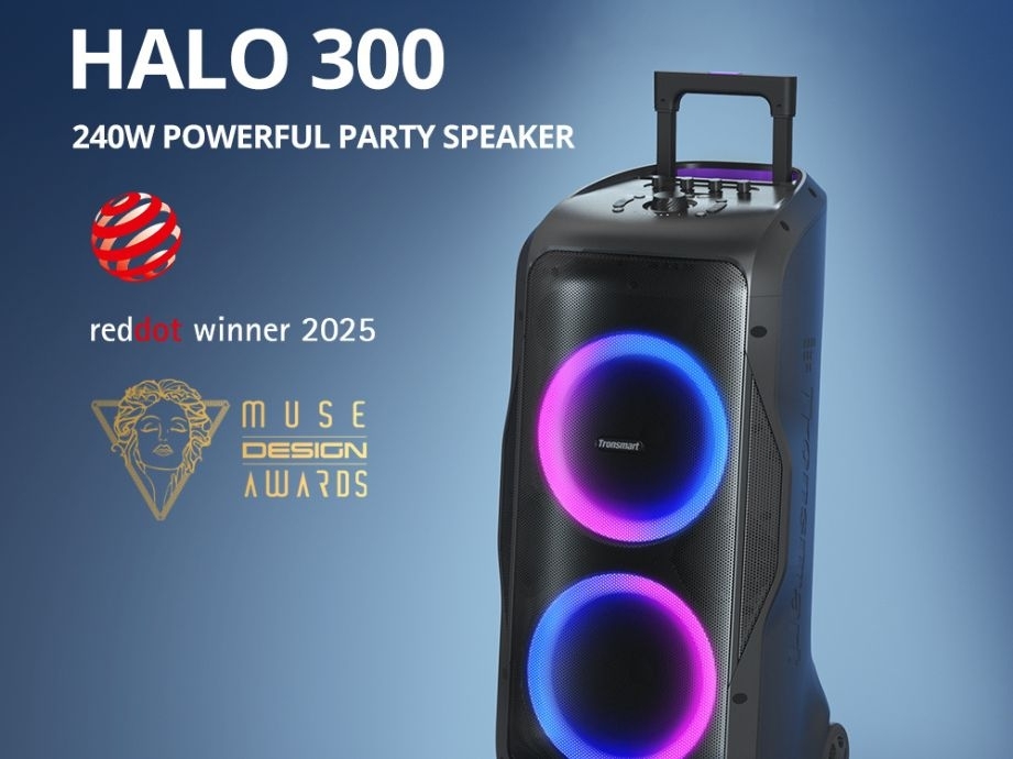 Tronsmart Halo 300 — epicki dźwięk 240 W, który rozkręca każdą imprezę